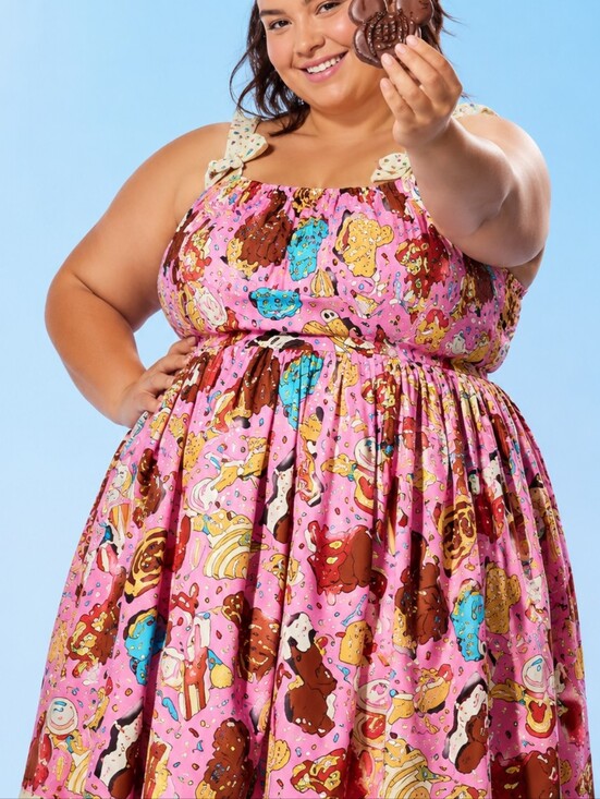 Loungefly Dresses & Skirts - Disney Themepark Exclusive Disney Eats Dress Size 2X XXL New NWT